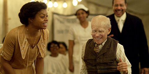 Taraji P. Henson und Brad Pitt in «The Curious Case of Benjamin Button»