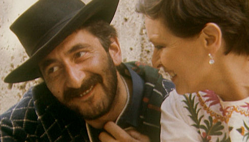 Daniel Schmid und Lucia Bosé in «Daniel Schmid – Le chat qui pense»