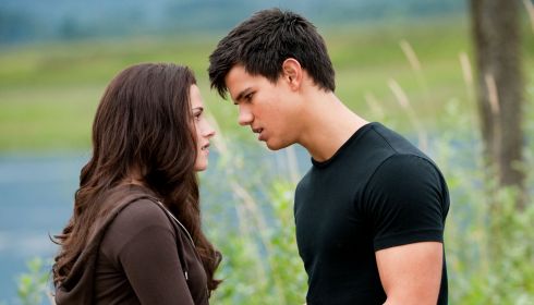 Taylor Lautner und Kristen Stewart in «Eclipse»