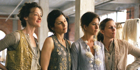 Joan Cusack, Catherine Keener, Jennifer Aniston und Frances McDormand in «Friends with Money»