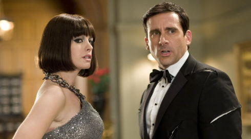 Anne Hathaway und Steve Carell in «Get Smart»