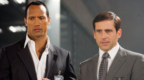 Dwayne Johnson und Steve Carell in «Get Smart»