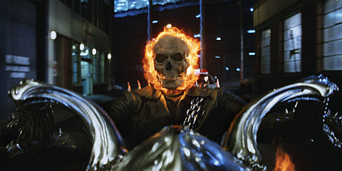 Nicolas Cage in «Ghost Rider»