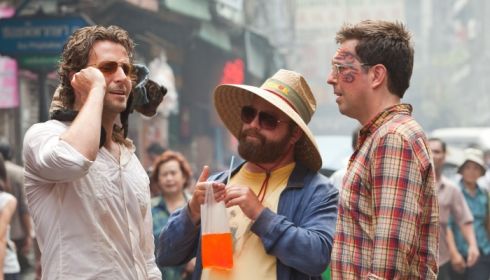 Bradley Cooper, Zach Galifianakis und Ed Helms in «The Hangover Part II»