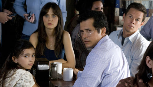 Ashlyn Sanchez, Zooey Deschanel, John Leguizamo und Mark Wahlberg in «The Happening»