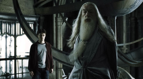 Daniel Radcliffe und Michael Gambon in «Harry Potter and the Half-Blood Prince»