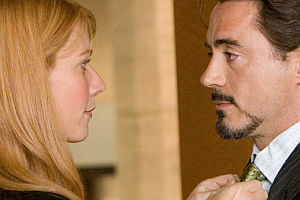 Gwyneth Paltrow und Robert Downey Jr. in «Iron Man»