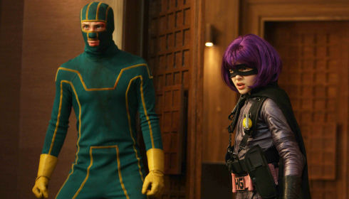 Aaron Johnson und Chloë Grace Moretz in «Kick-Ass»