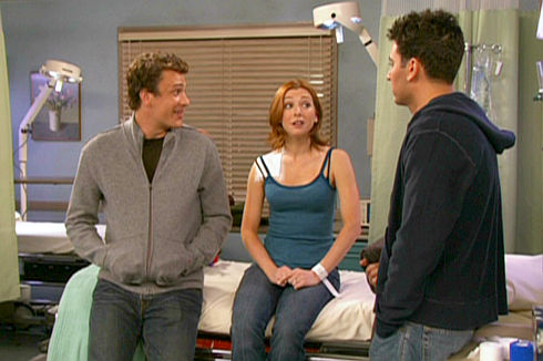 Jason Segel, Alyson Hannigan und Josh Radnor in «How I Met Your Mother»