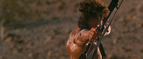 Sylvester Stallone in «Rambo III»