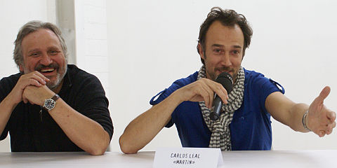 Andrea Zogg und Carlos Leal