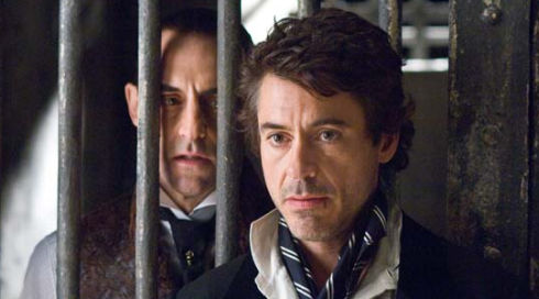 Mark Strong und Robert Downey Jr. in «Sherlock Holmes»