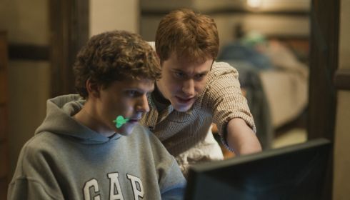 Jesse Eisenberg und Joseph Mazzello in «The Social Network»