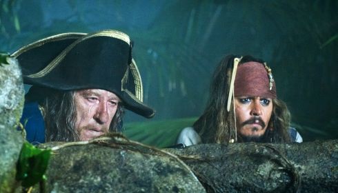 Geoffrey Rush und Johnny Depp in «Pirates of the Caribbean: On Stranger Tides»