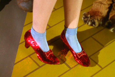 Die Ruby Slippers aus «The Wizard of Oz»